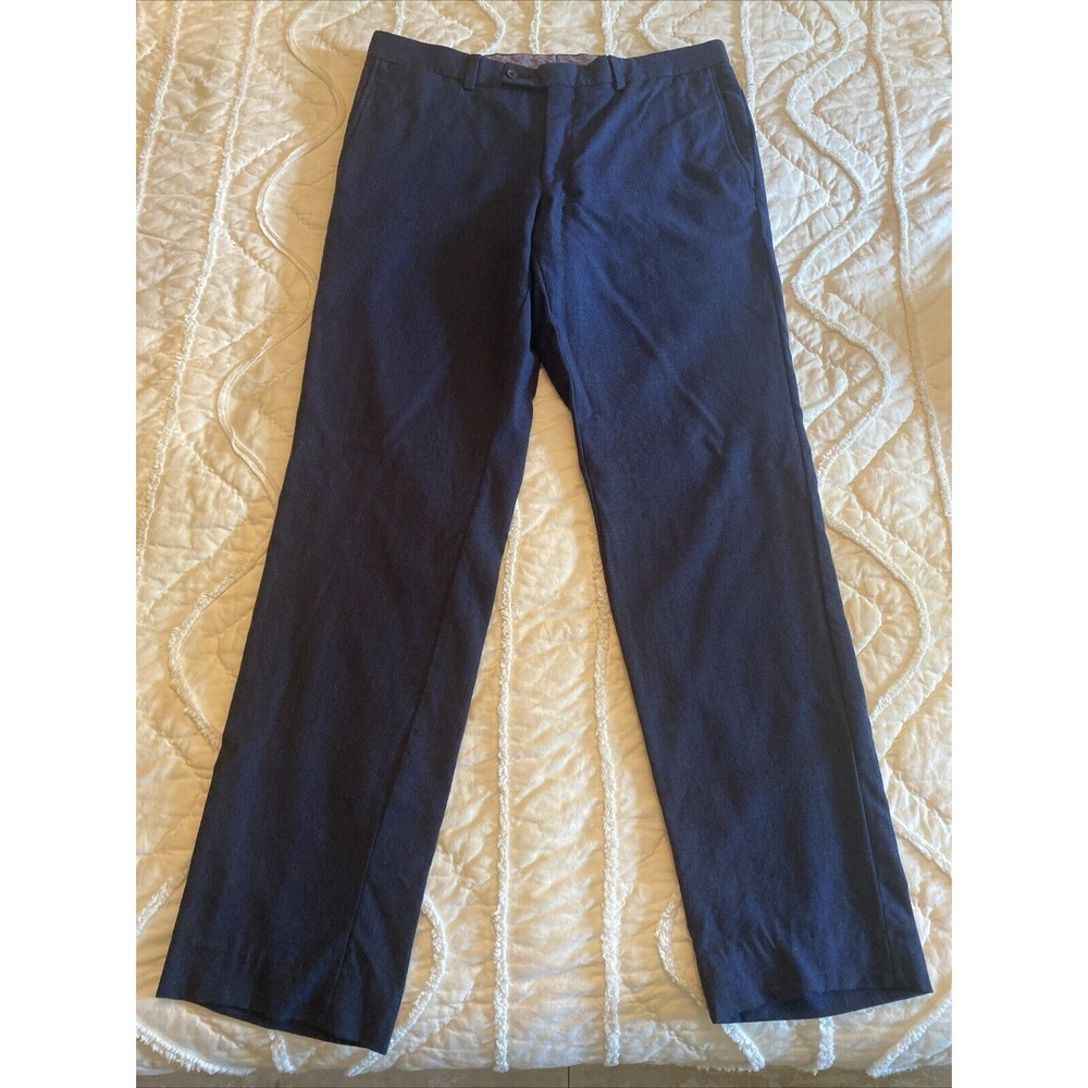 Ted Baker London Mens Dress Pant Slacks Size 36R Jarrett 100%‎ Wool